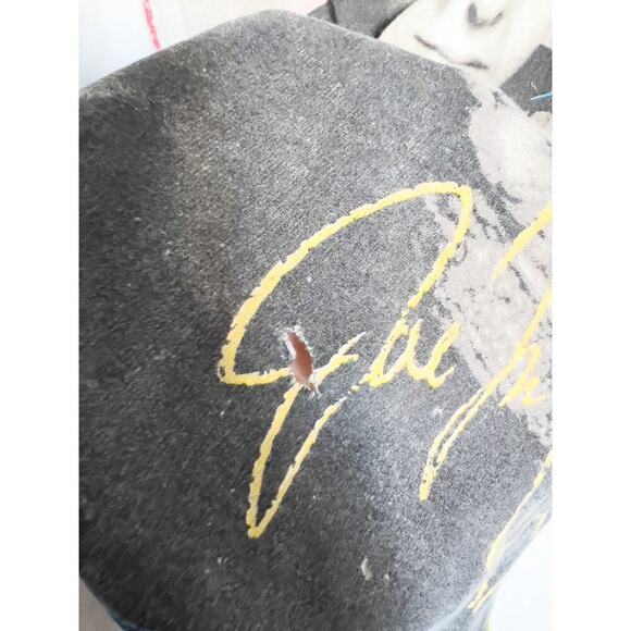 Vintage New Kids The Block Joey McIntyre Band Tee T Shirt Ivory Large NKOTB 80s - Picture 12 of 12